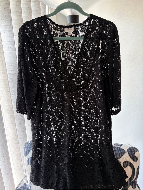 Avenue Other - Avenue Black Lace Swim Coverup NWT 14/16